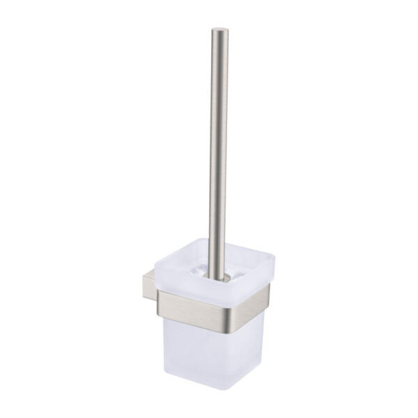 CELIA Brushed Nickel Toilet Brush Holder