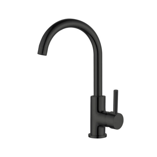 NRO250807MB Matt Black Kitchen Sink Mixer