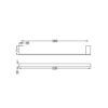 5 2B090CP新YSW4624单杆-pdf CELIA Chrome Single Towel Rail 600mm