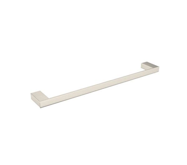 CELIA Brushed Nickel Single Towel Rail 600mm