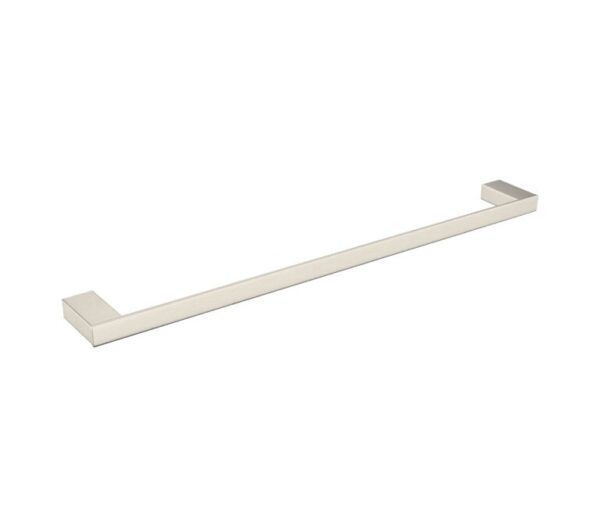 CELIA Brushed Nickel Single Towel Rail 800mm
