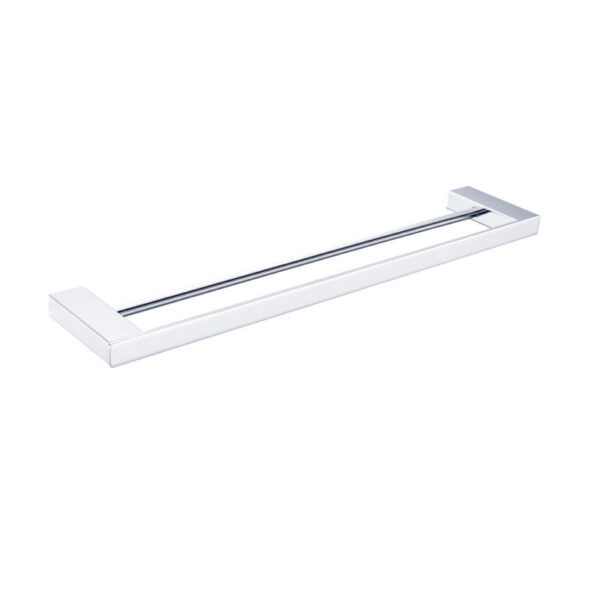 CELIA Chrome Double Towel Rail 600mm
