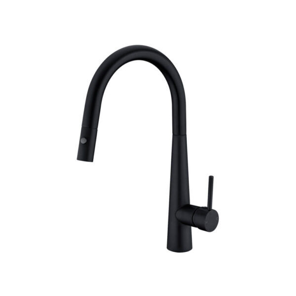NRO581009CMB Matt Black Kitchen Sink Mixer