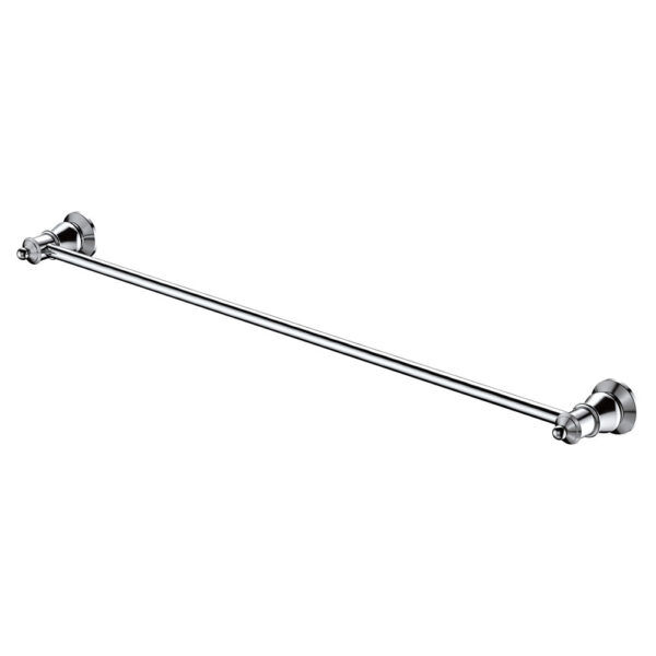LILLIAN Chrome Single Towel Rail