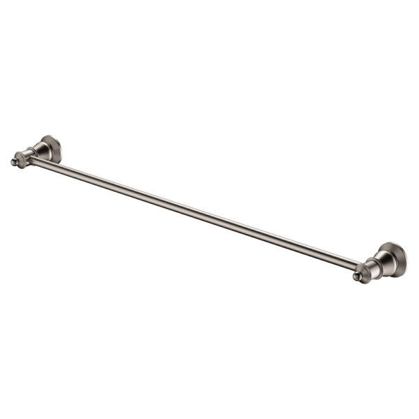 LILLIAN Brushed Nickel Single Towel Rail
