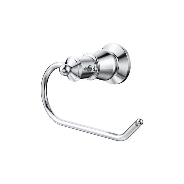 LILLIAN Chrome Toilet Roll Holder