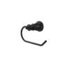 LILLIAN Matte Black Toilet Roll Holder