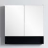 FMWSV750 CE MBSV600/750/900 Shaving Cabinet Matte Black 600/750/900mm