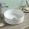 PA3636GW-1 CE3636GW Gloss White Ceramic Basin 360x360x120mm