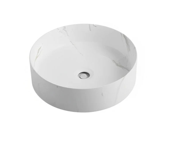 CE4040M2 Marble Pattern Ceramic Basin 394x394x115mm