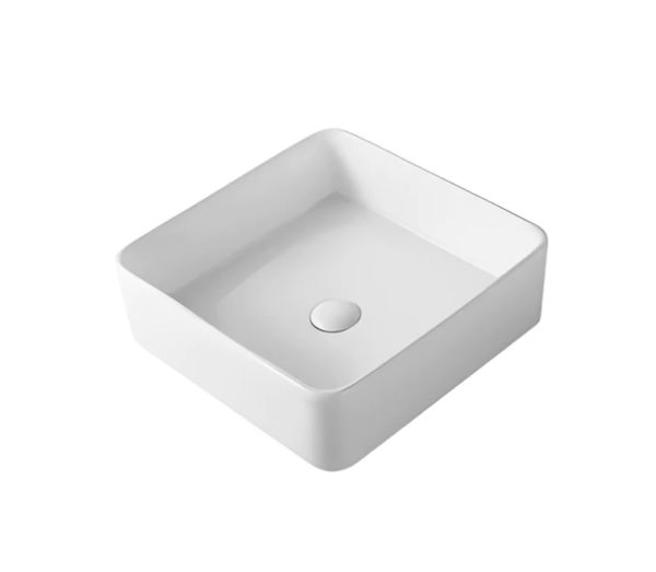 CE4141 Gloss White Ceramic Basin 415x415x135mm