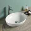CE5239 Gloss White Ceramic Basin 520x390x130mm