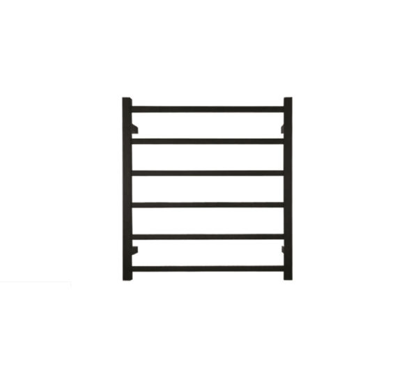 EC-TP7062BK Non Heated Towel Ladder Square Bar in Matte Black TP7062BK 620mm