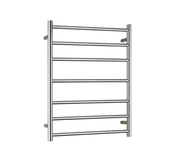 EC-TP8060H Chrome Heated Towel Ladder Round Bar ( Hard Wire Connection) 630mm