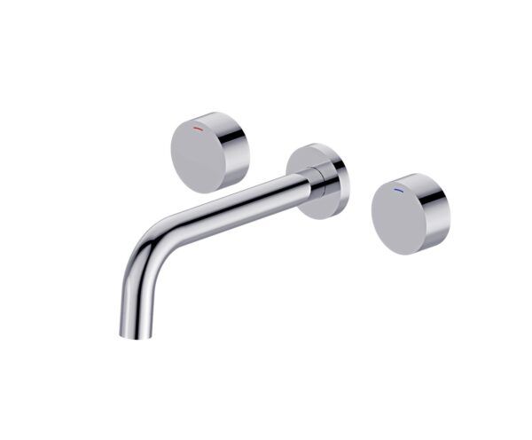 EC2009+2005 Chrome Basin/ Bath Set With Hot And Cold Handle