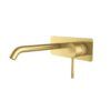 WT 7507BB 1 EC7507BB Brushed Brass Round Bath/ Basin Mixer Set