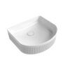 XECB-101GW AU102MW Matt White Ceramic Basin 415x365x120mm