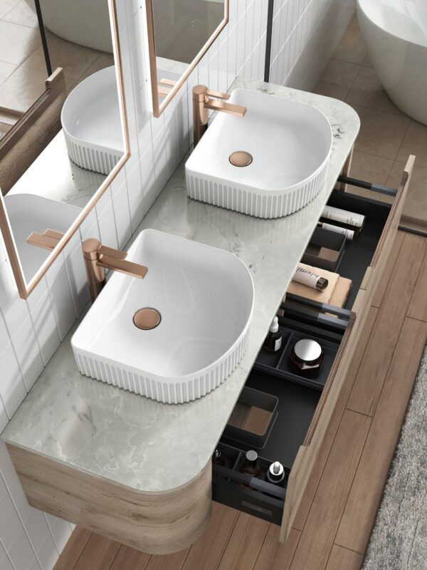 AU102MW Matt White Ceramic Basin 415x365x120mm