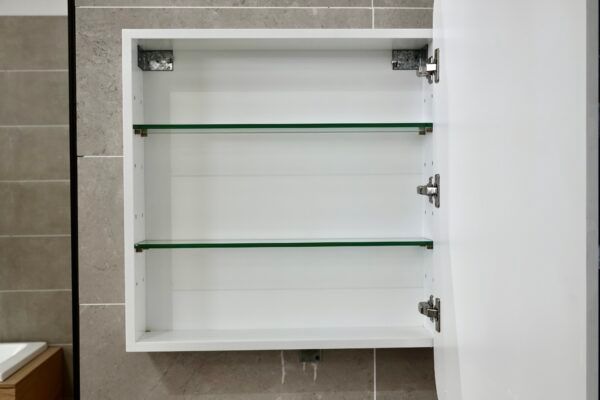 CE 4090MW/6090MW Shaving Cabinet Matte White 400/600mm