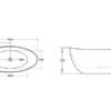 CEKBT-4 - Freestanding Bath 1500/1660mm