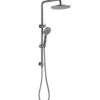 BV-DSHR1HGM Gun Metal Twin Shower Rail