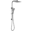 BV-DSHSS1HGM Gun Metal Twin Shower Rail