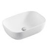 EC4632M Matte White Ceramic Basin 460x320x135mm