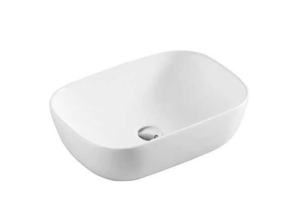 EC4632M Matte White Ceramic Basin 460x320x135mm