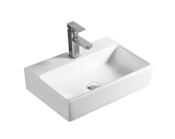 EC5136 Gloss White Ceramic Basin 510x360x120mm