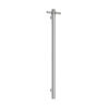 Thermogroup 12V Vertical Bar Chrome Heated Towel Rail Round VS900H 900mm