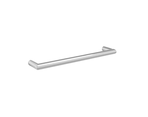 Thermogroup 12V Single Bar Chrome Heated Towel Rail Round DSR4 450mm