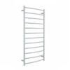 Thermogroup 240Volt Curved Chrome Heated Towel Rail Round CR69M 700mm