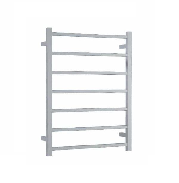 Thermogroup 12V Ladder Chrome Heated Towel Rail Square SS4412 600mm
