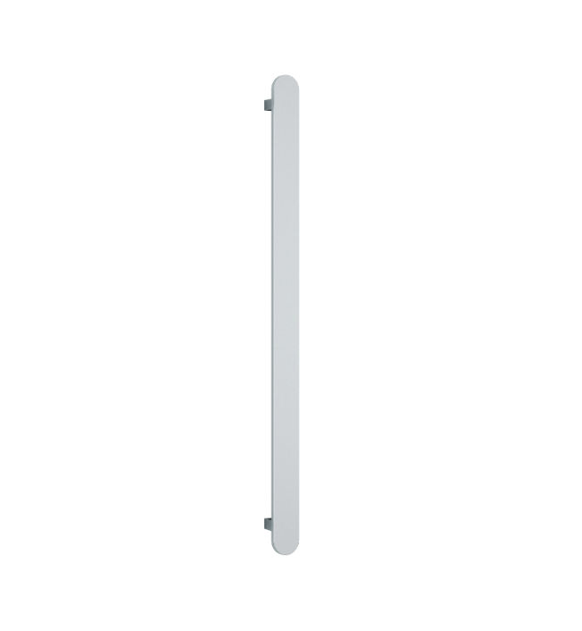 Thermogroup 12V Vertical Bar Chrome Heated Towel Rail Round VP900 900mm