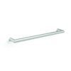 12345 Thermogroup 12V Single Bar Chrome Heated Towel Rail Round DSR6 632mm