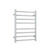 Thermogroup 240Volt Straight Chrome Heated Towel Rail Round SR23M 530mm