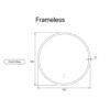 700 frameless1 AU-LMWIN-700 Round LED Mirror 700mm