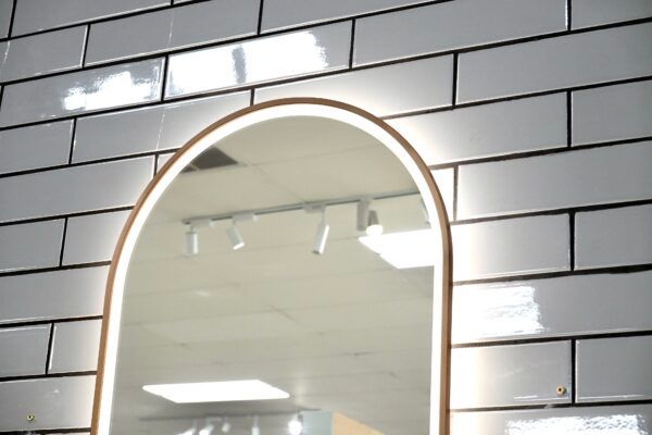 AU-LMCAN-500 Arched LED Mirror 500x900mm