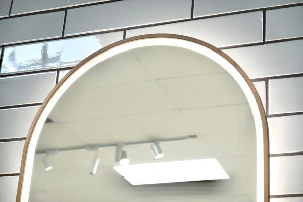 AU-LMCAN-500 Arched LED Mirror 500x900mm