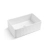 BS 7645 64L EC7645 BUTLERS Single Bowl Ceramic Kitchen/Laundry Sink 765x455mm