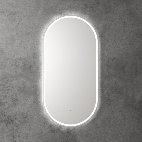 AU-LMBM-450 Oval LED Mirror 450x900mm