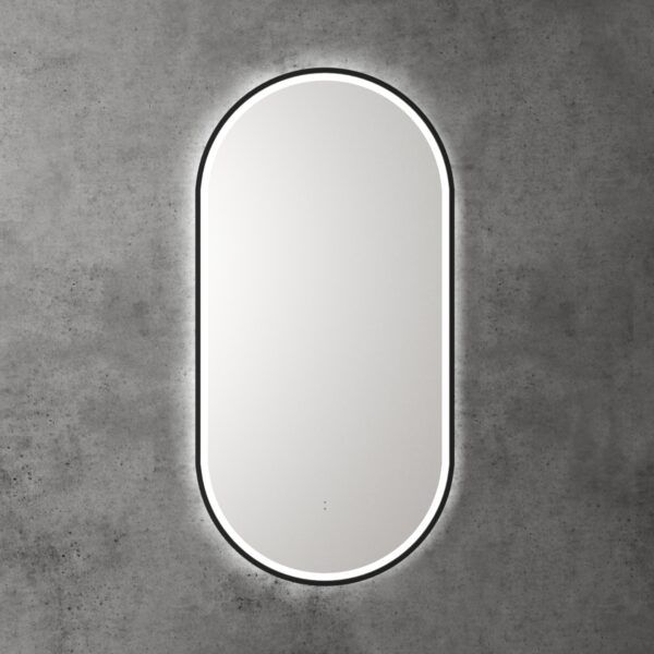 AU-LMBM-450 Oval LED Mirror 450x900mm