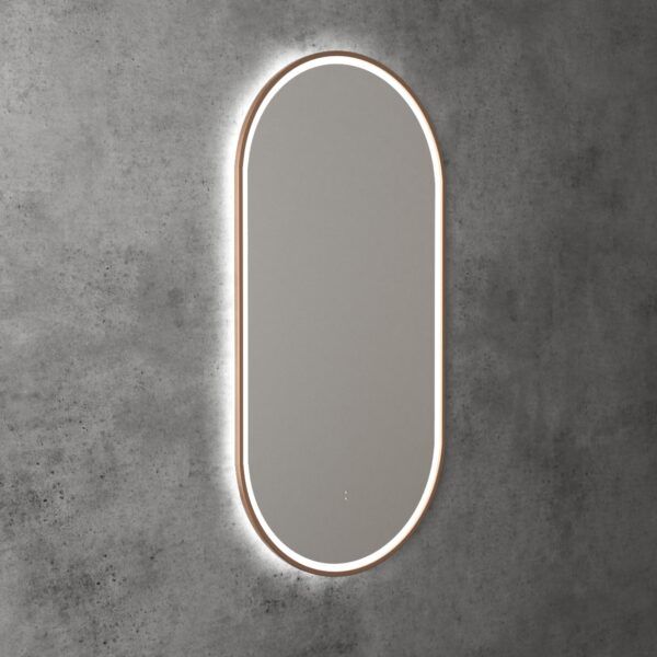AU-LMBM-450 Oval LED Mirror 450x900mm
