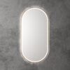 LMBM-450 8 AU-LMBM-450 Oval LED Mirror 450x900mm