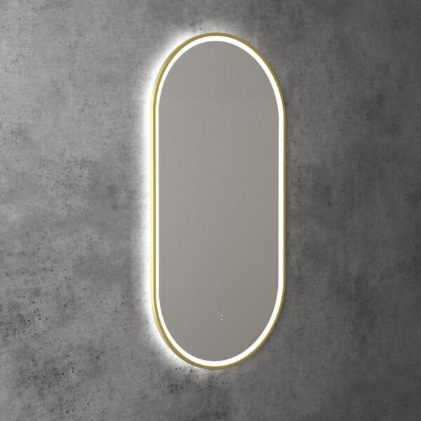 AU-LMBM-450 Oval LED Mirror 450x900mm