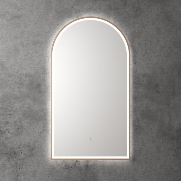 AU-LMCAN-500 Arched LED Mirror 500x900mm