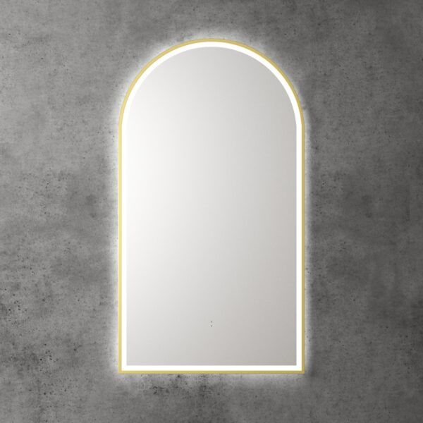 AU-LMCAN-500 Arched LED Mirror 500x900mm