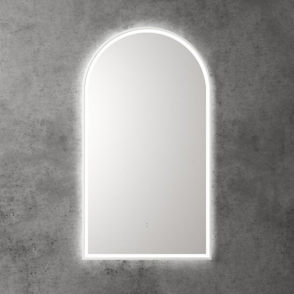 AU-LMCAN-500 Arched LED Mirror 500x900mm