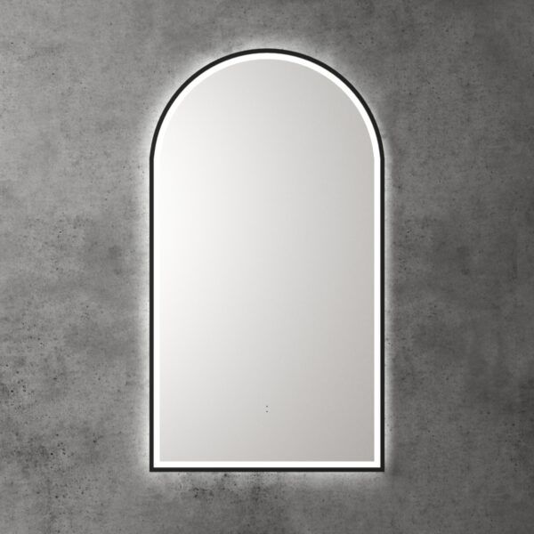 AU-LMCAN-500 Arched LED Mirror 500x900mm