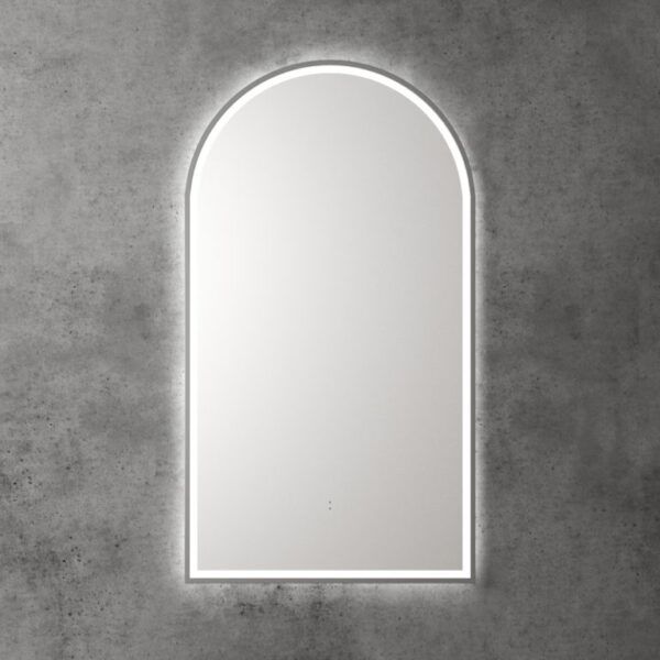 AU-LMCAN-500 Arched LED Mirror 500x900mm